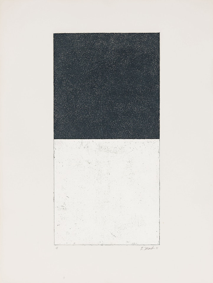 Ten Days: one plate by Brice Marden