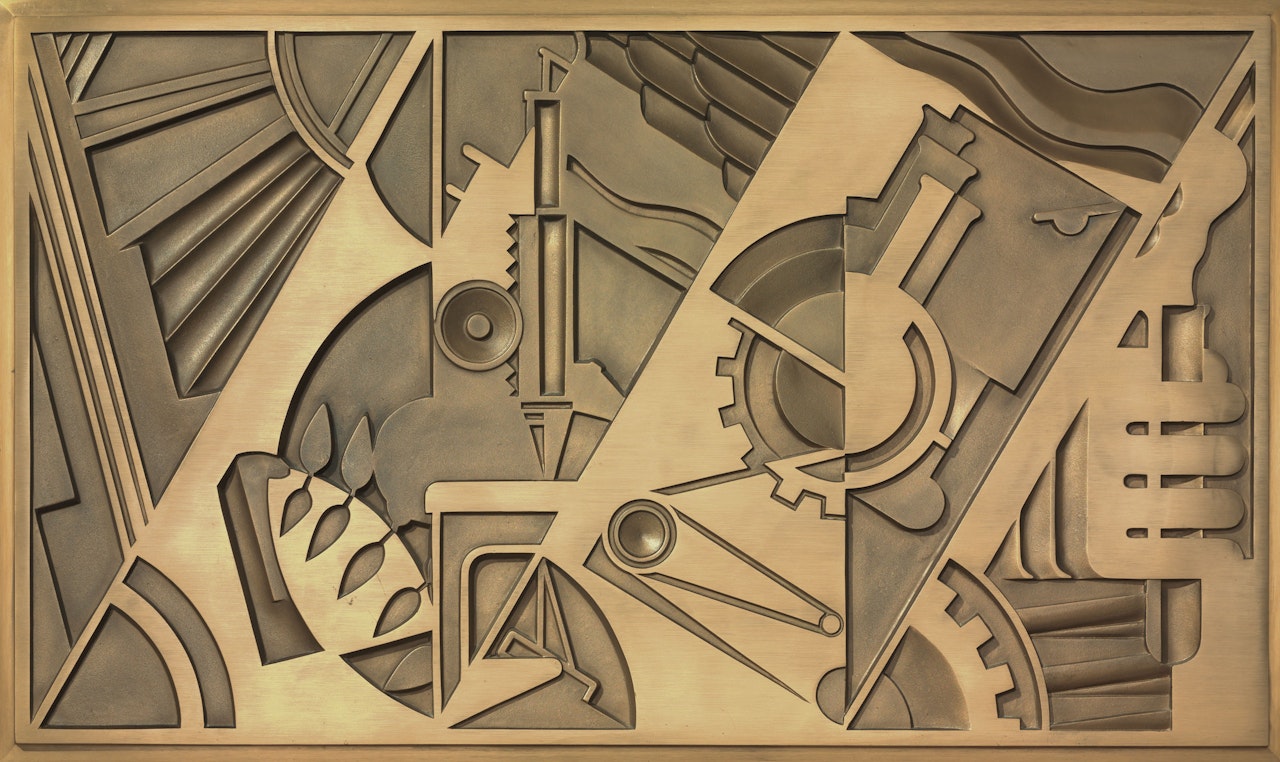Peace Through Chemistry Bronze by Roy Lichtenstein