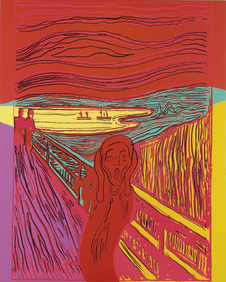 The Scream (After Munch) by Andy Warhol