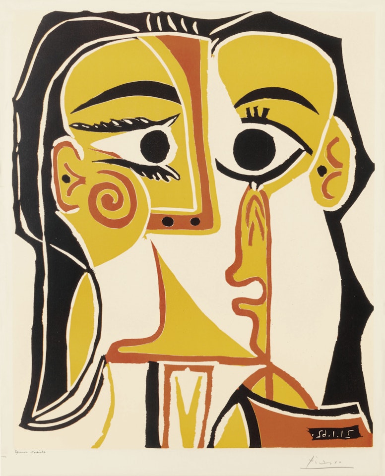 Tête de femme by Pablo Picasso