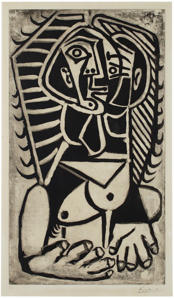 Torse de femme (L'Egyptienne) by Pablo Picasso