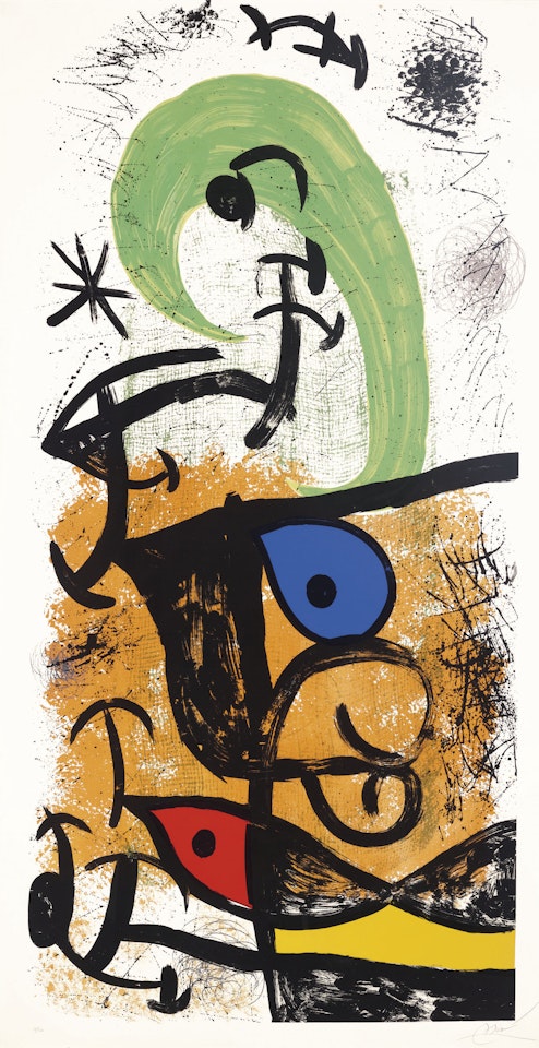 La Meneuse de lune by Joan Miró