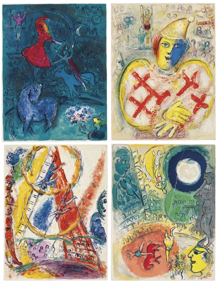 Cirque, Tériade Editeur, Paris by Marc Chagall