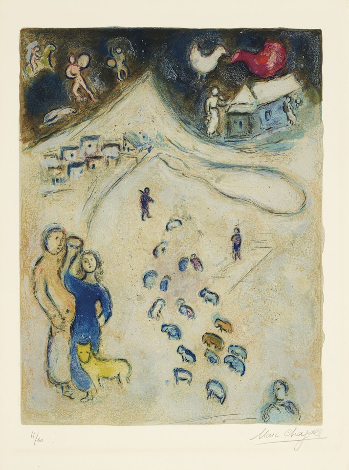 L'Hiver, from Daphnis et Chloé by Marc Chagall