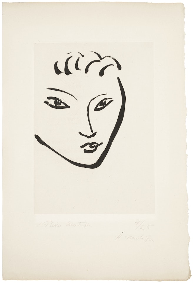 Tête de jeune garçon. Masque by Henri Matisse