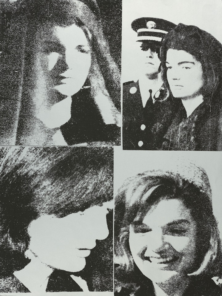 Jacqueline Kennedy III (Jackie III), from 11 Pop Artists, Volume III by Andy Warhol