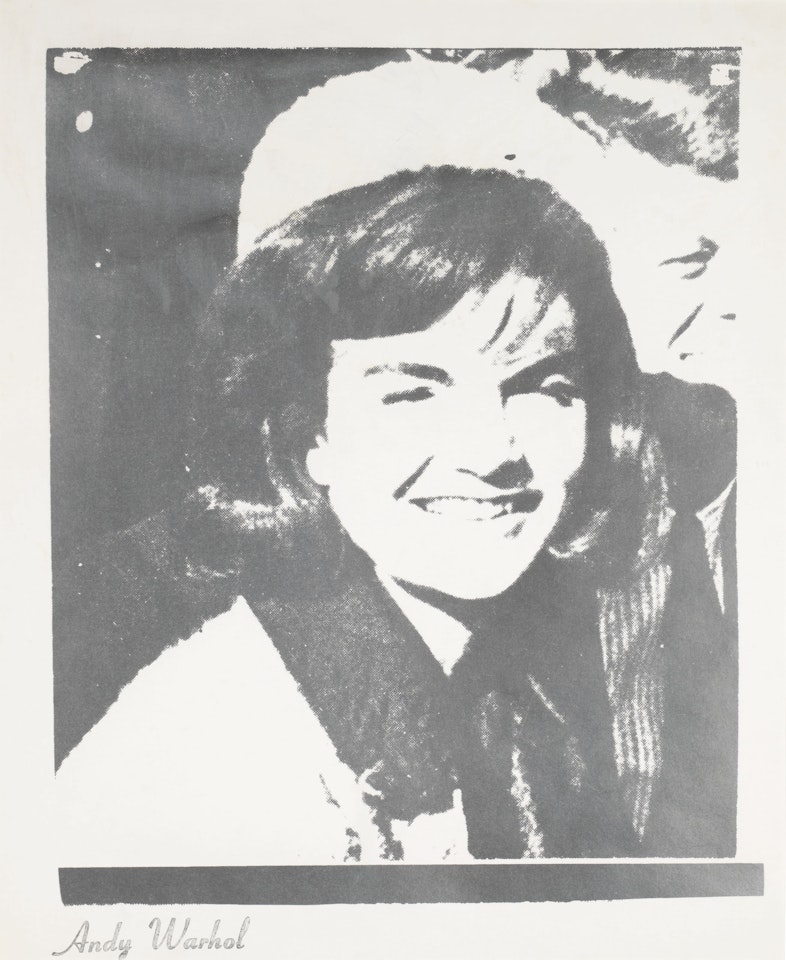 Jacqueline Kennedy I, from 11 Pop Artists I by Andy Warhol