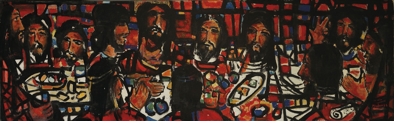 The Last Supper by Fateh Moudarres