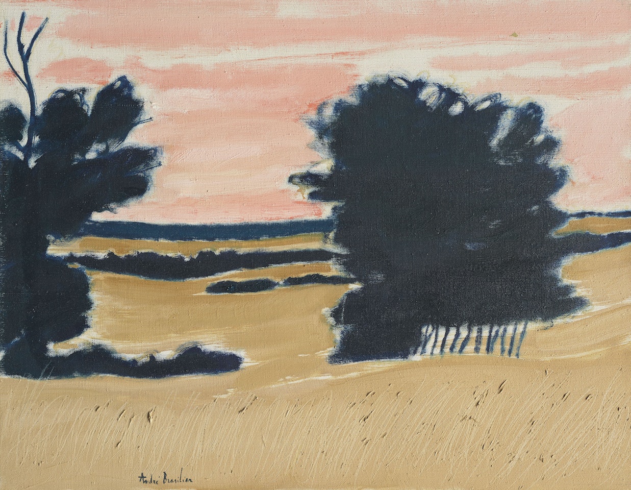 Harmonie du soir by André Brasilier