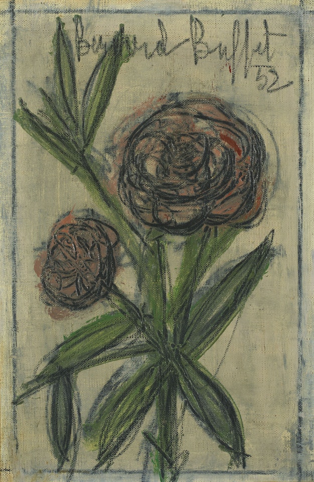 Deux petites roses by Bernard Buffet