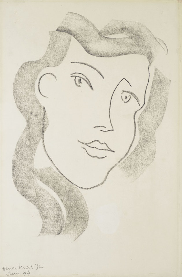 Tête de femme by Henri Matisse