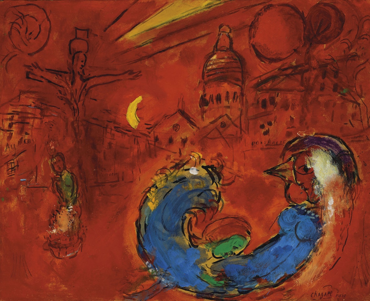Place du Tertre by Marc Chagall