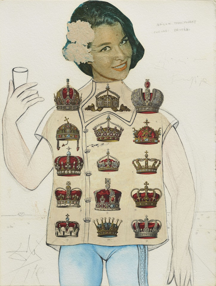 Dalinienne Empire (Projet de tenue de cocktail pour l'été) by Salvador Dali