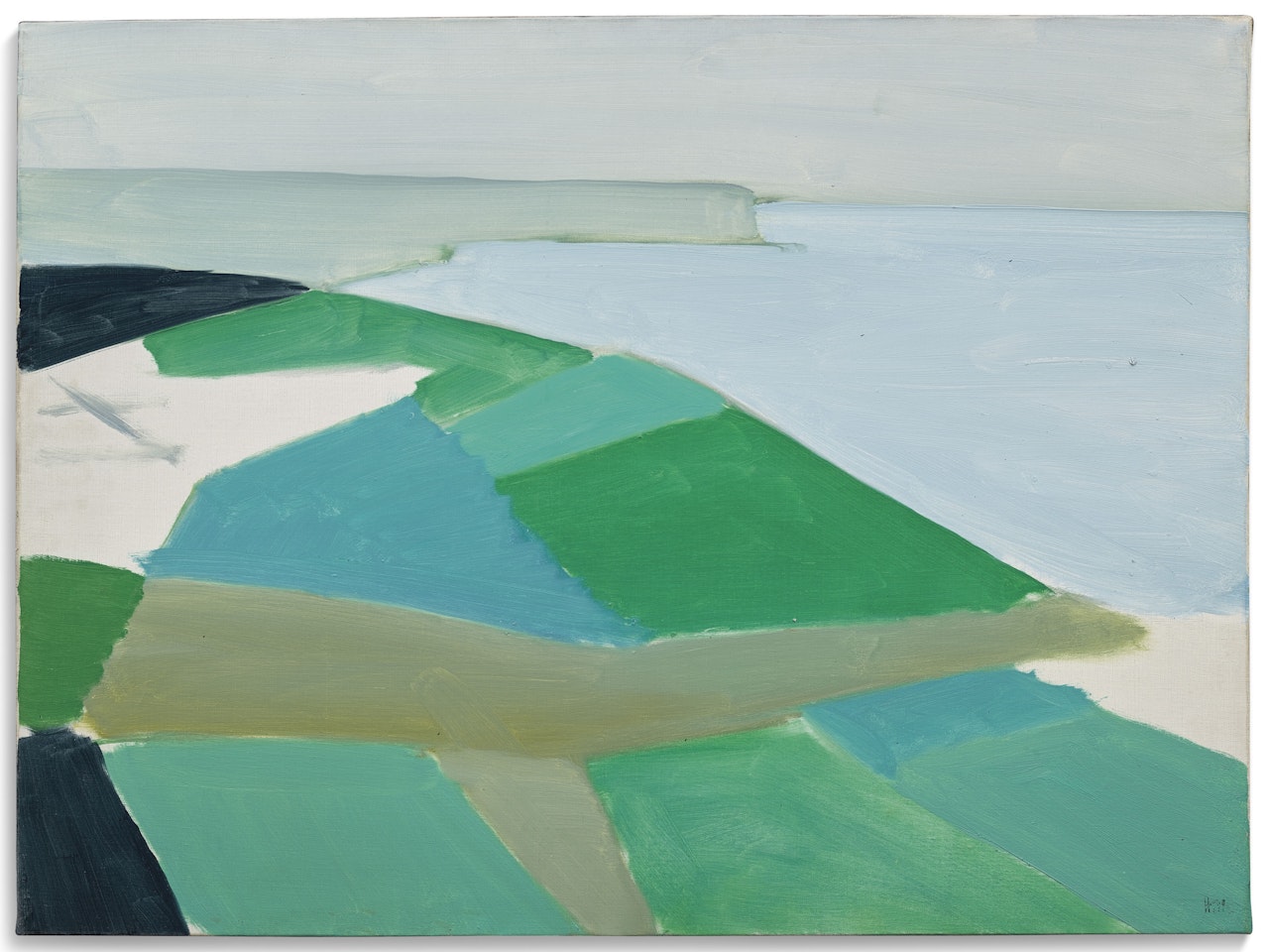 Cap Blanc Nez by Nicolas de Staël