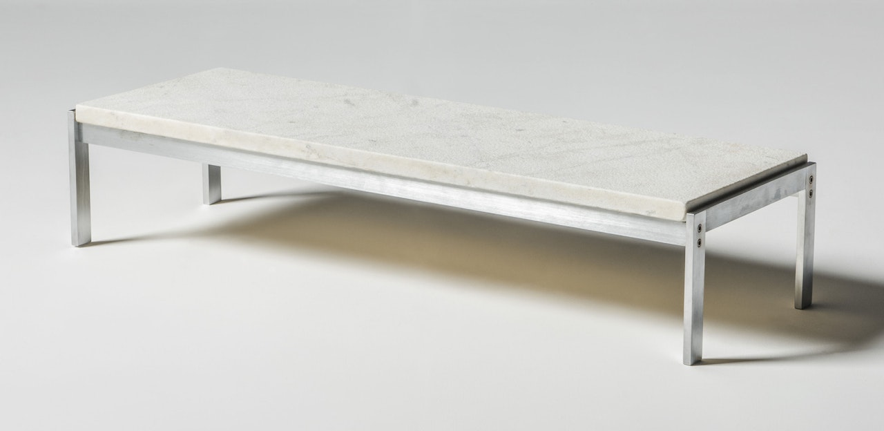 A LOW TABLE, MODEL NO. PK 62 by Poul Kjaerholm