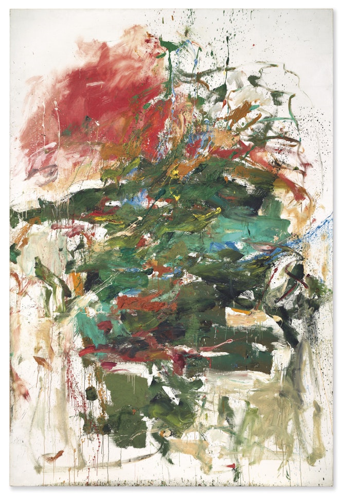 12 Hawks at 3 O'Clock by Joan Mitchell