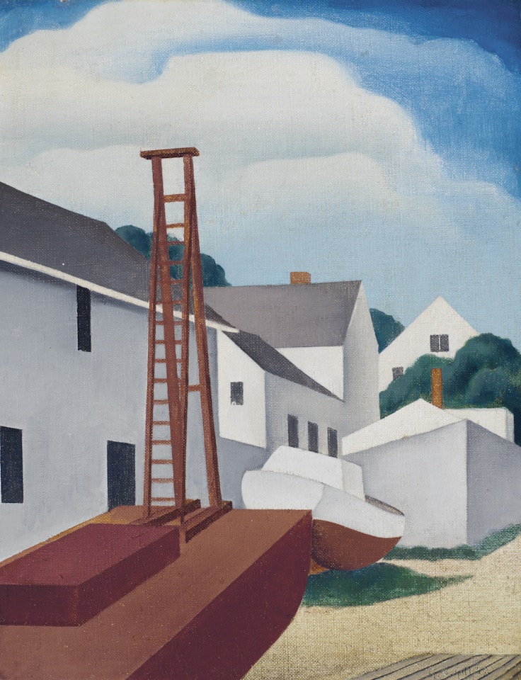 Pile Driver by George Copeland Ault