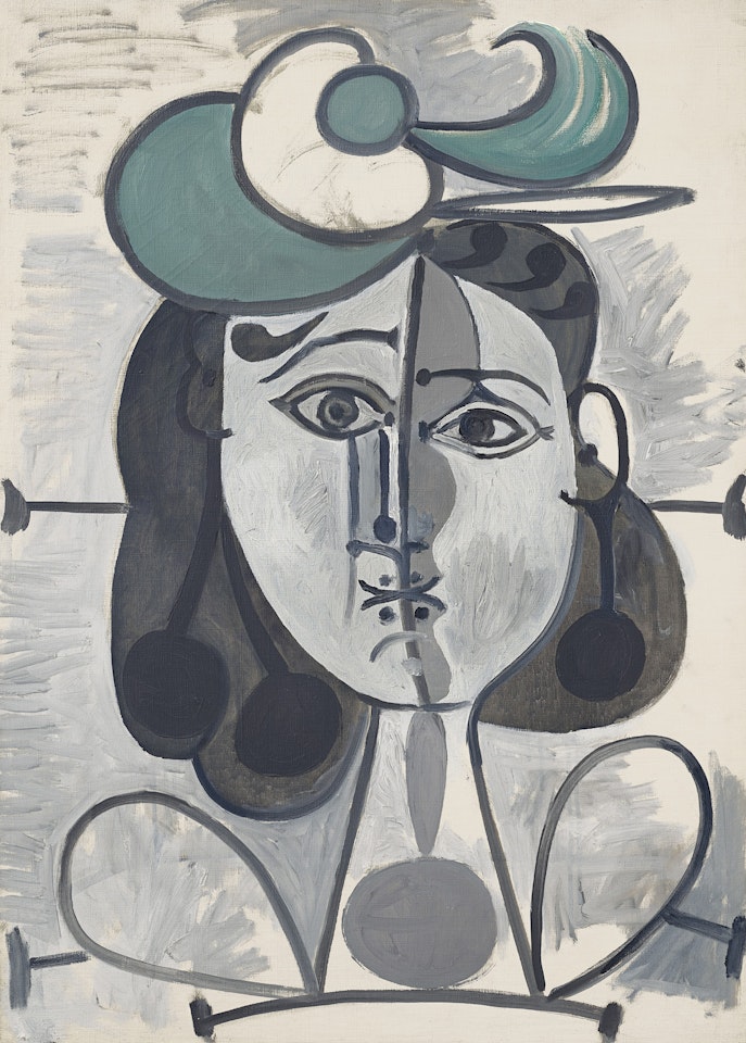 Portrait de Françoise Gilot by Pablo Picasso