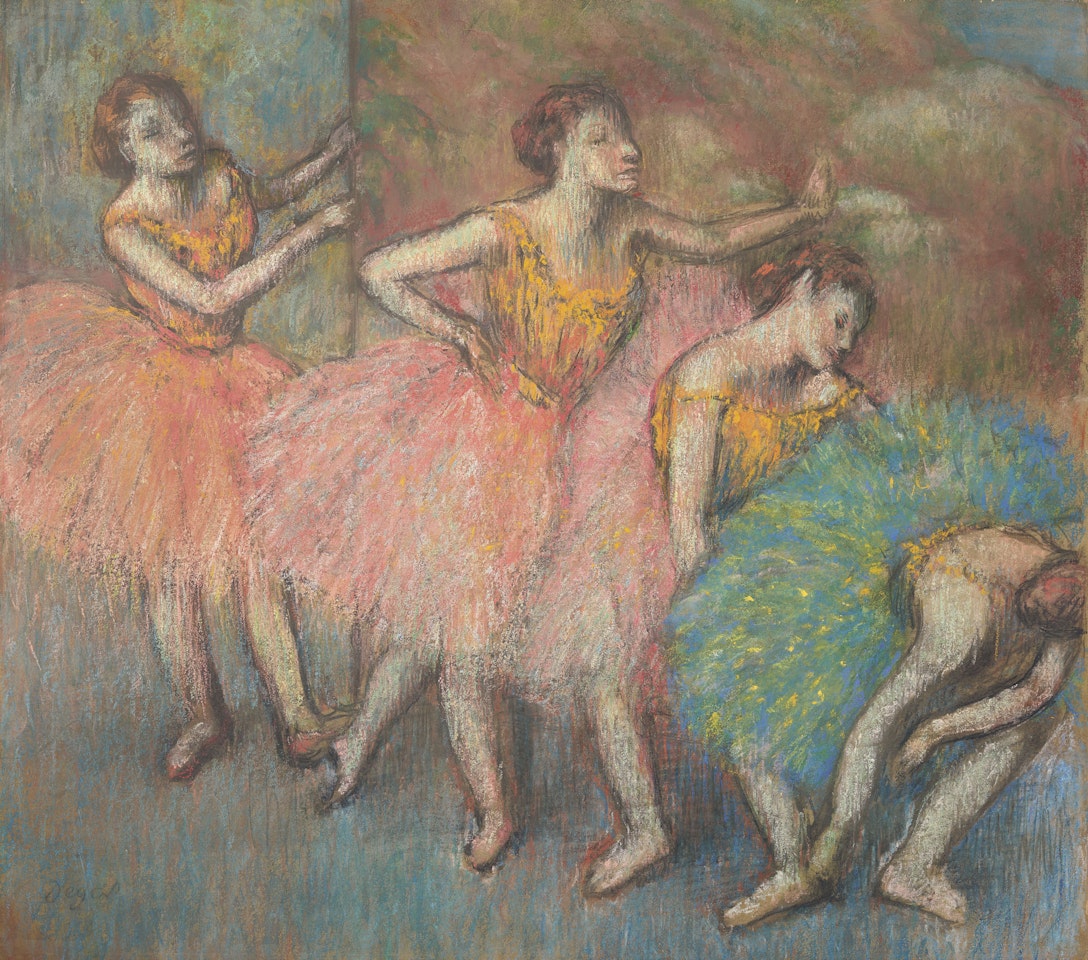 Quatre danseuses by Edgar Degas
