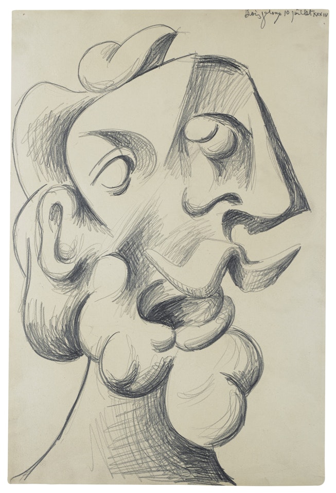 Tête d'homme by Pablo Picasso
