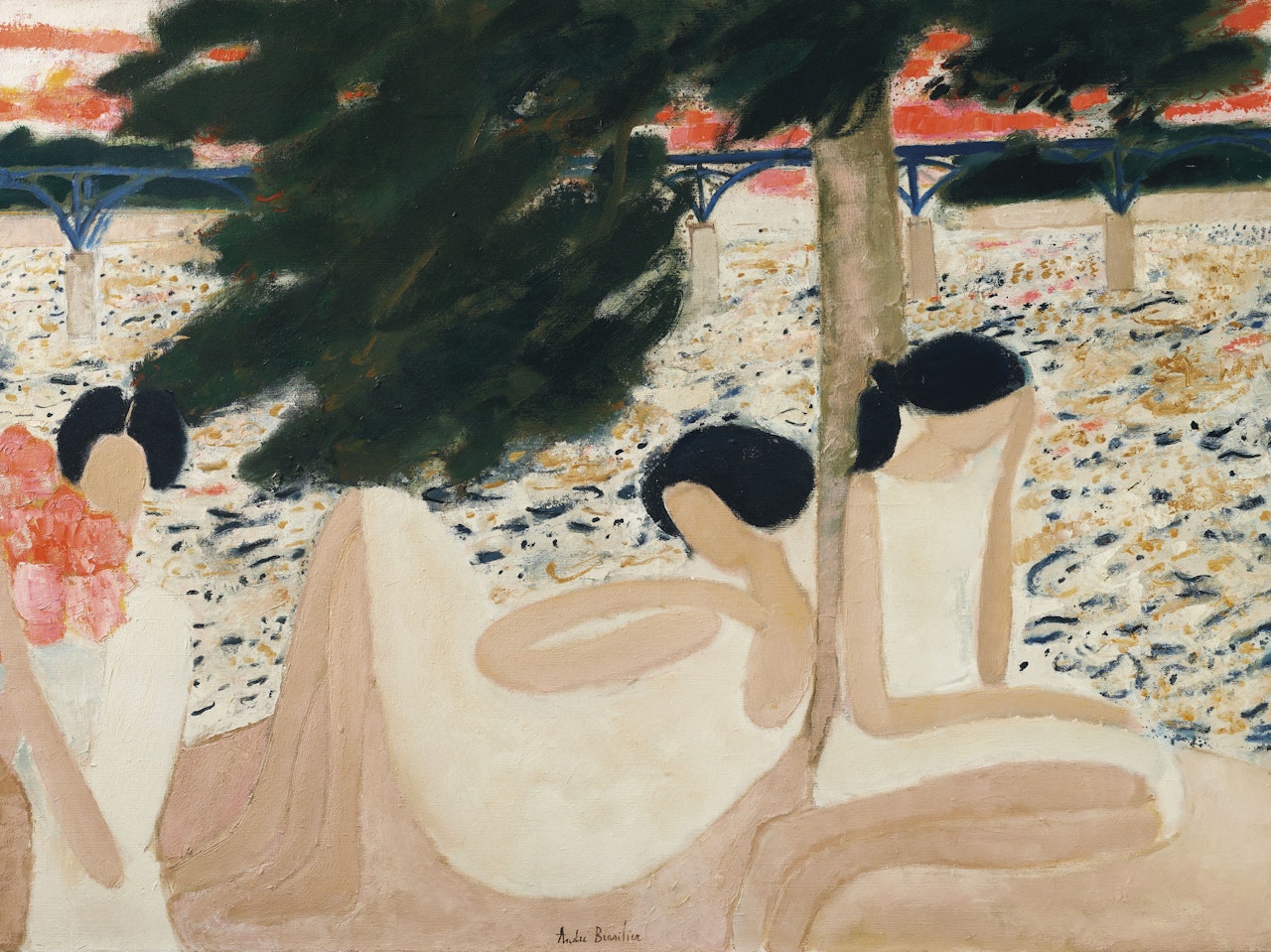 Le Pont des Arts by André Brasilier