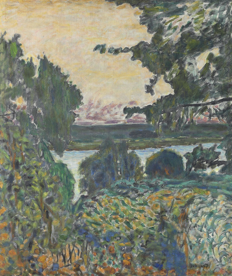 La Seine à Vernon by Pierre Bonnard