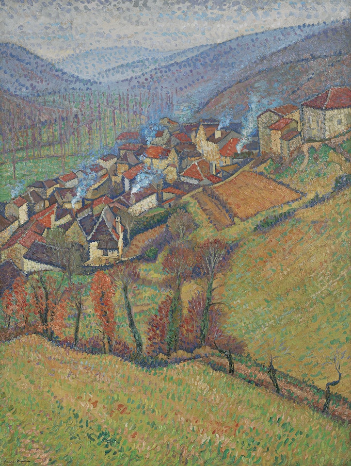 La Bastide du Vert vu d'en haut by Henri Martin