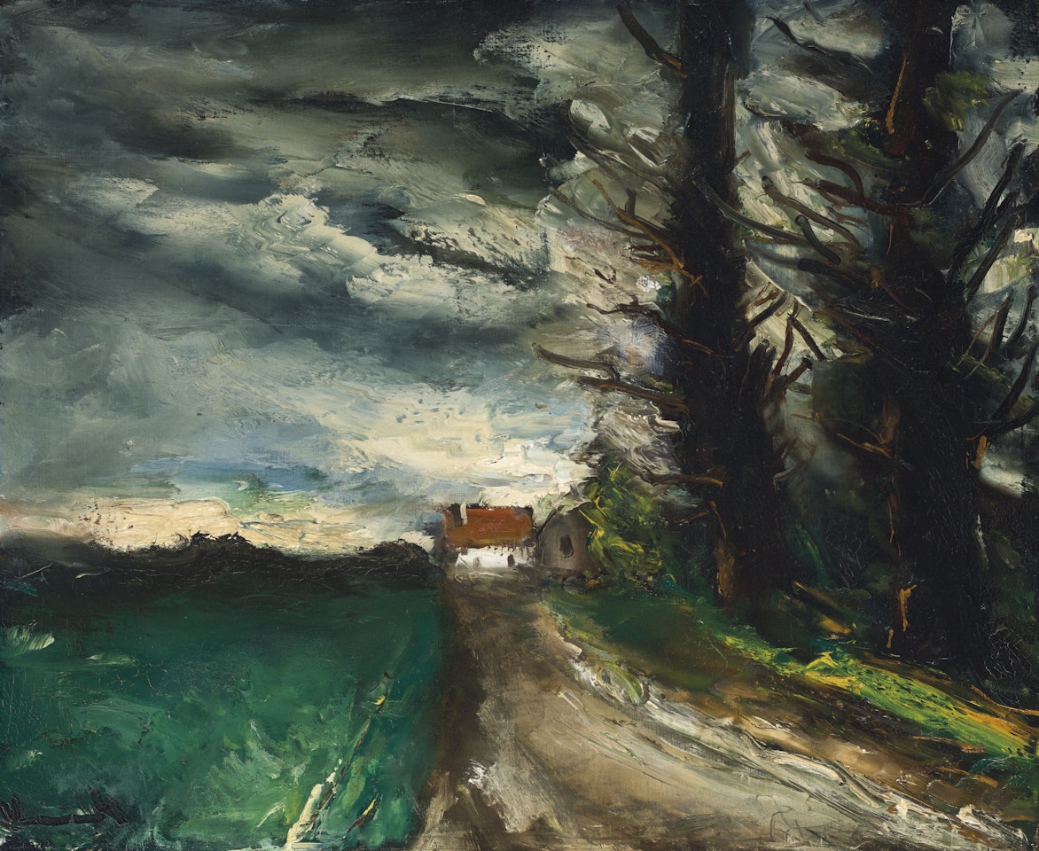 La maison lointaine by Maurice de Vlaminck