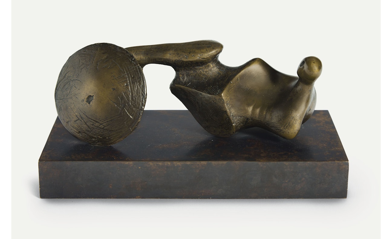 Maquette for Goslar Warrior by Henry Moore