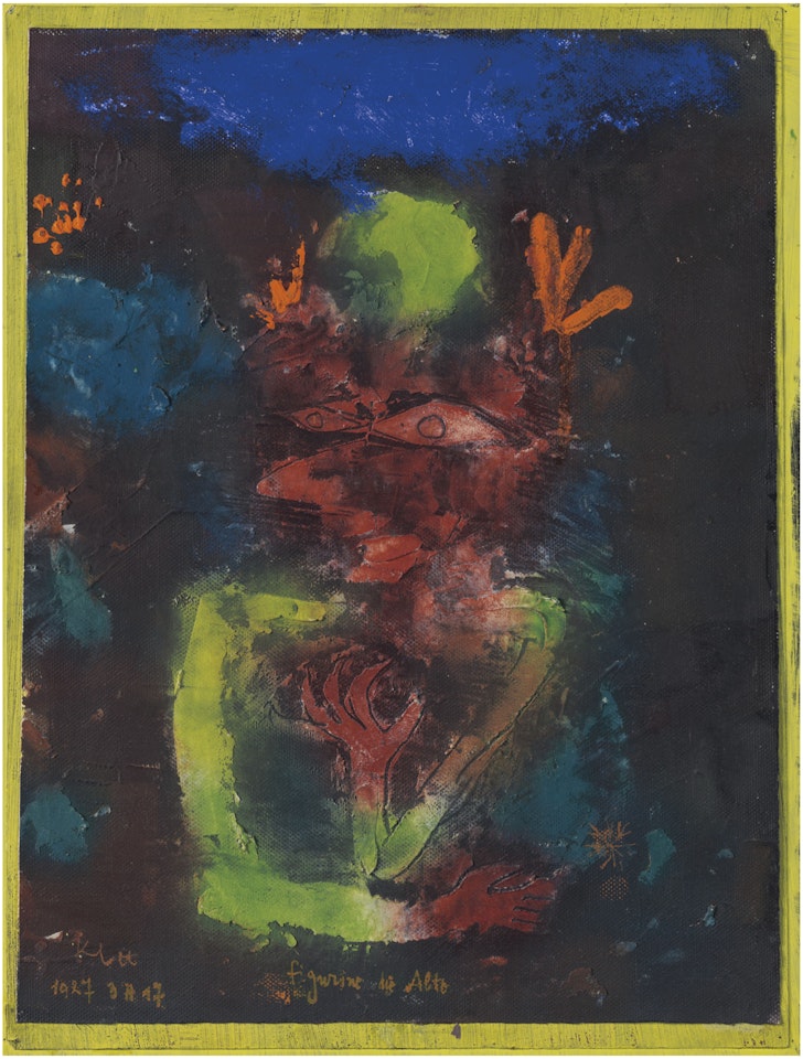 Figurine die Alte by Paul Klee