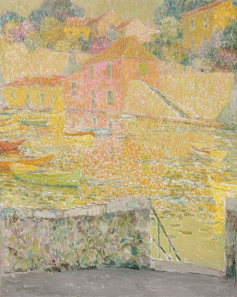 Le Port by Henri Le Sidaner