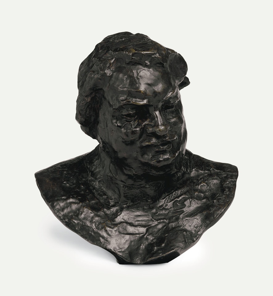 Balzac, étude type C (buste), deuxième version, grand modèle by Auguste Rodin