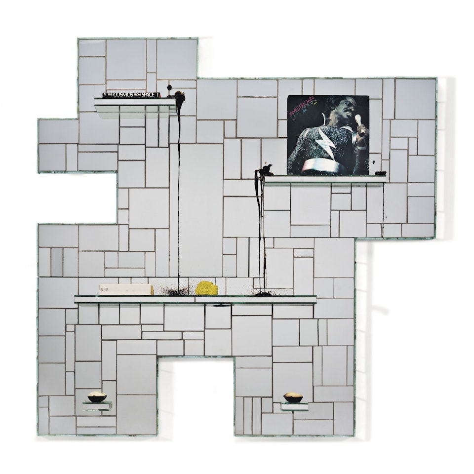 Kiss Yourself by Rashid Johnson