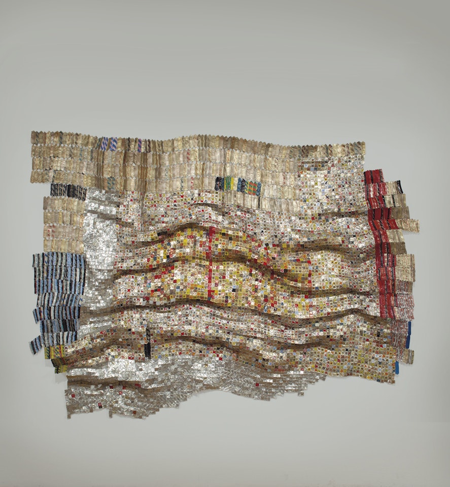 Recycled Dreams (Uniting the World with a Stitch) by El Anatsui