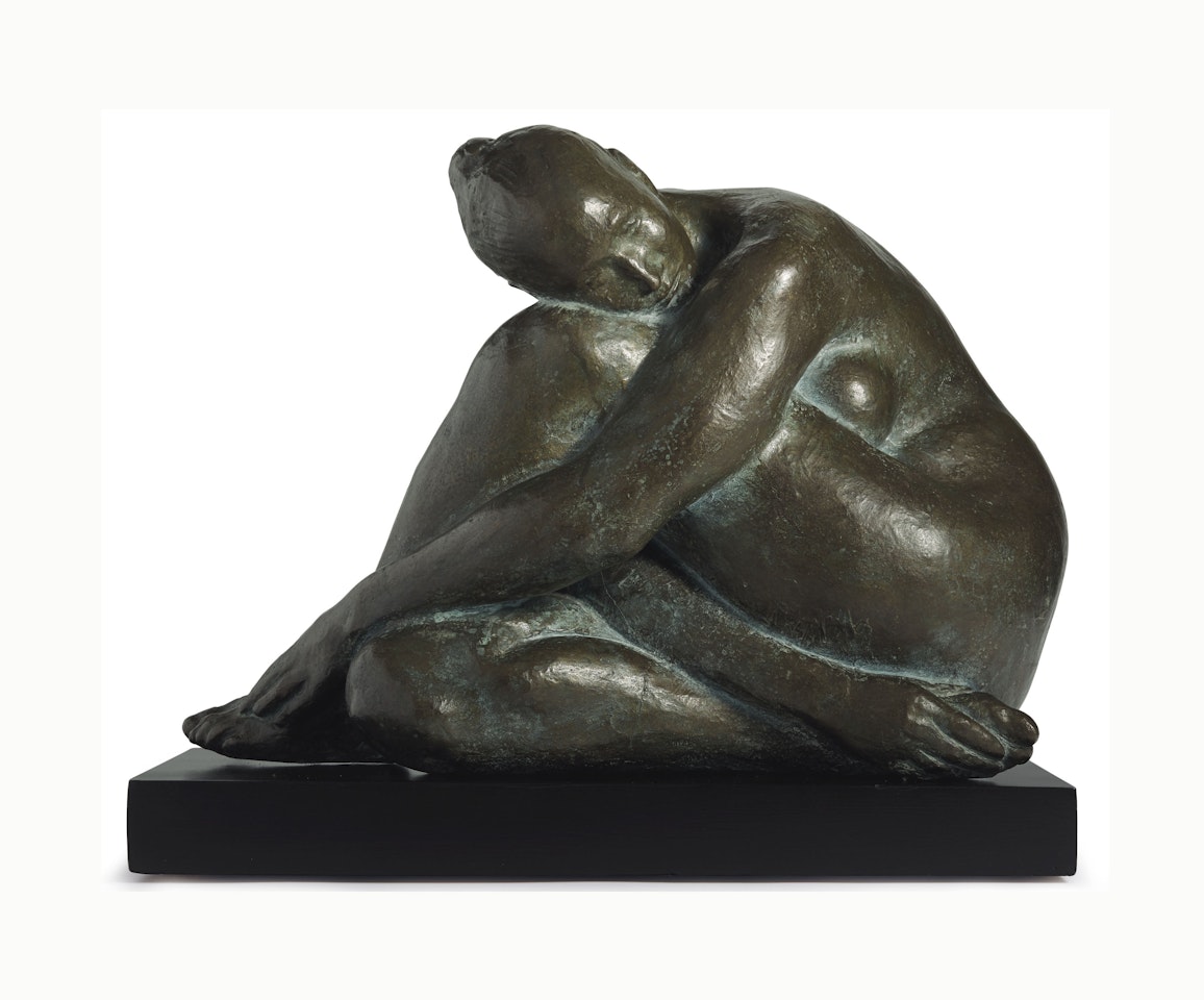 Desnudo de Silvia reclinada by Francisco Zuñiga