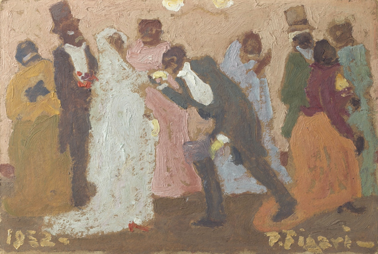 La reverencia by Pedro Figari