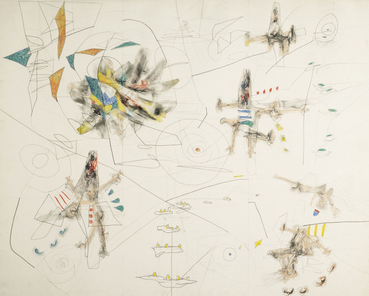 War of Words by Roberto Matta