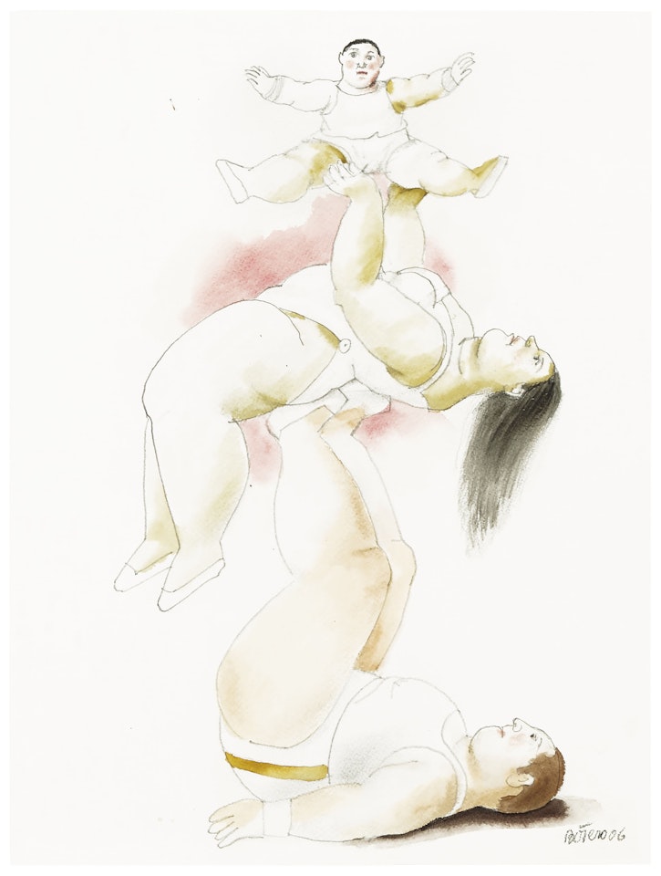 Circus Family by Fernando Botero