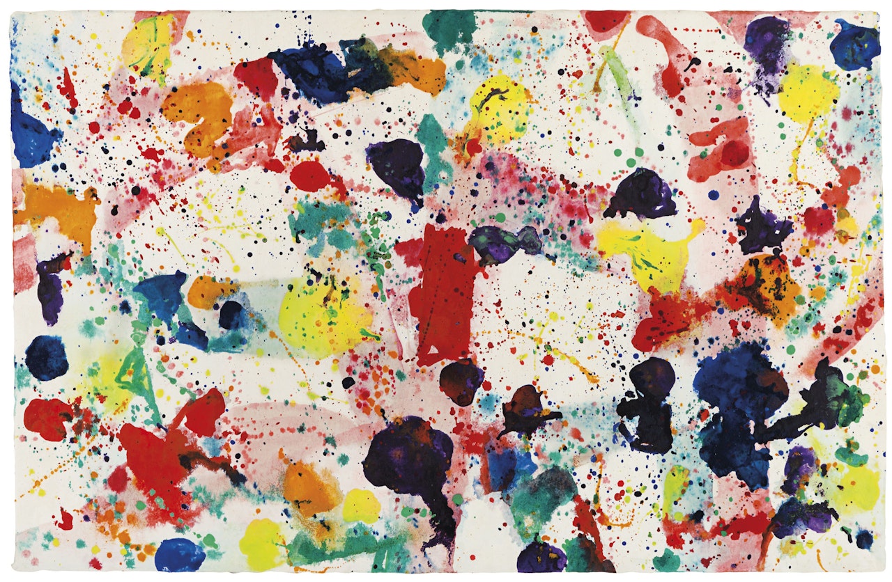 Untitled by Sam Francis