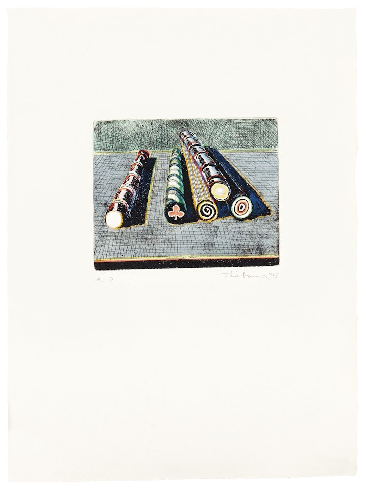 Stick Candy by Wayne Thiebaud