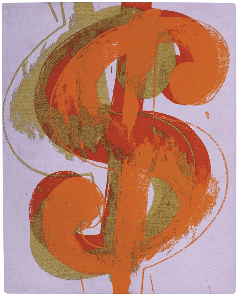 Dollar Sign by Andy Warhol
