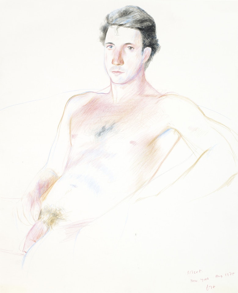 Robert, New York by David Hockney