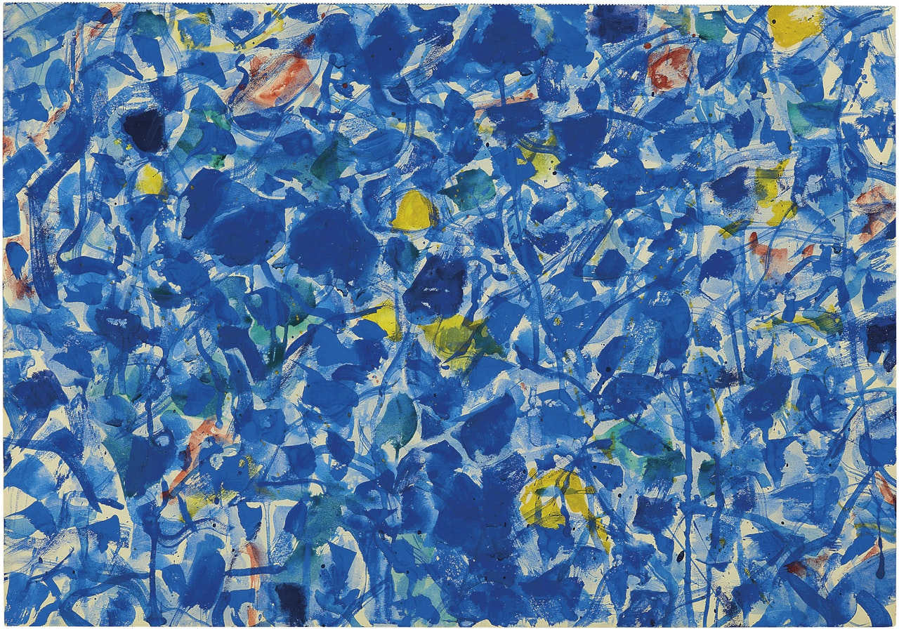 Untitled by Sam Francis