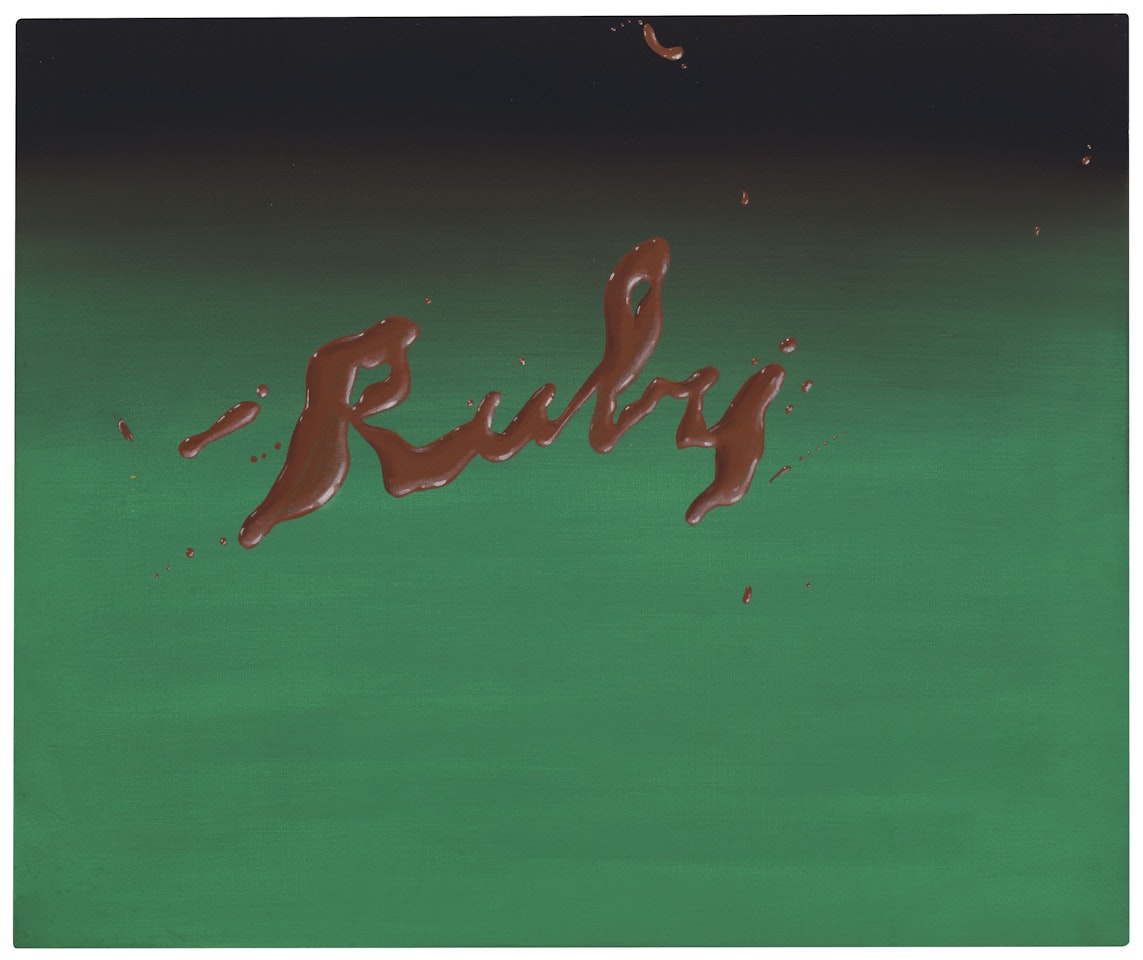 Ruby by Ed Ruscha