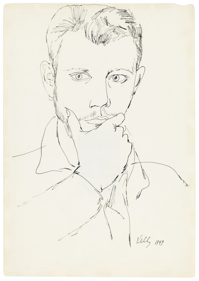 Self-Portrait by Ellsworth Kelly