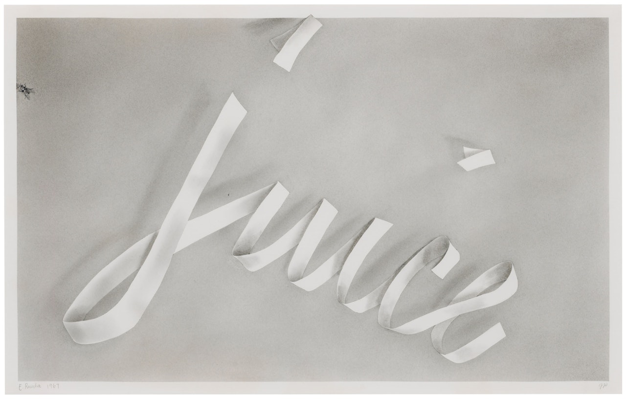 Juice by Ed Ruscha