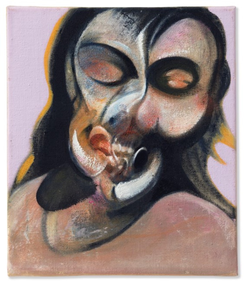 Study of Henrietta Moraes Laughing by Francis Bacon