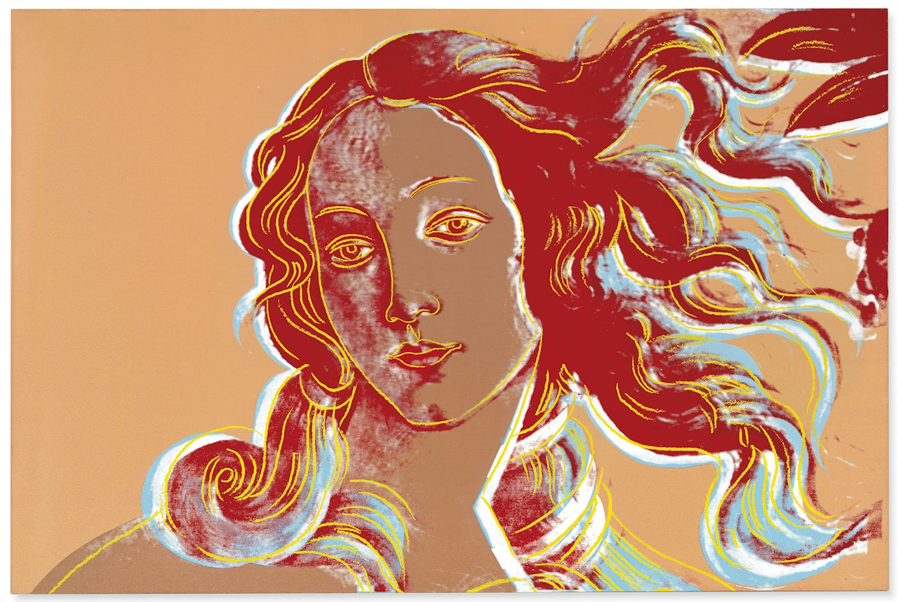 Birth of Venus (After Botticelli) by Andy Warhol