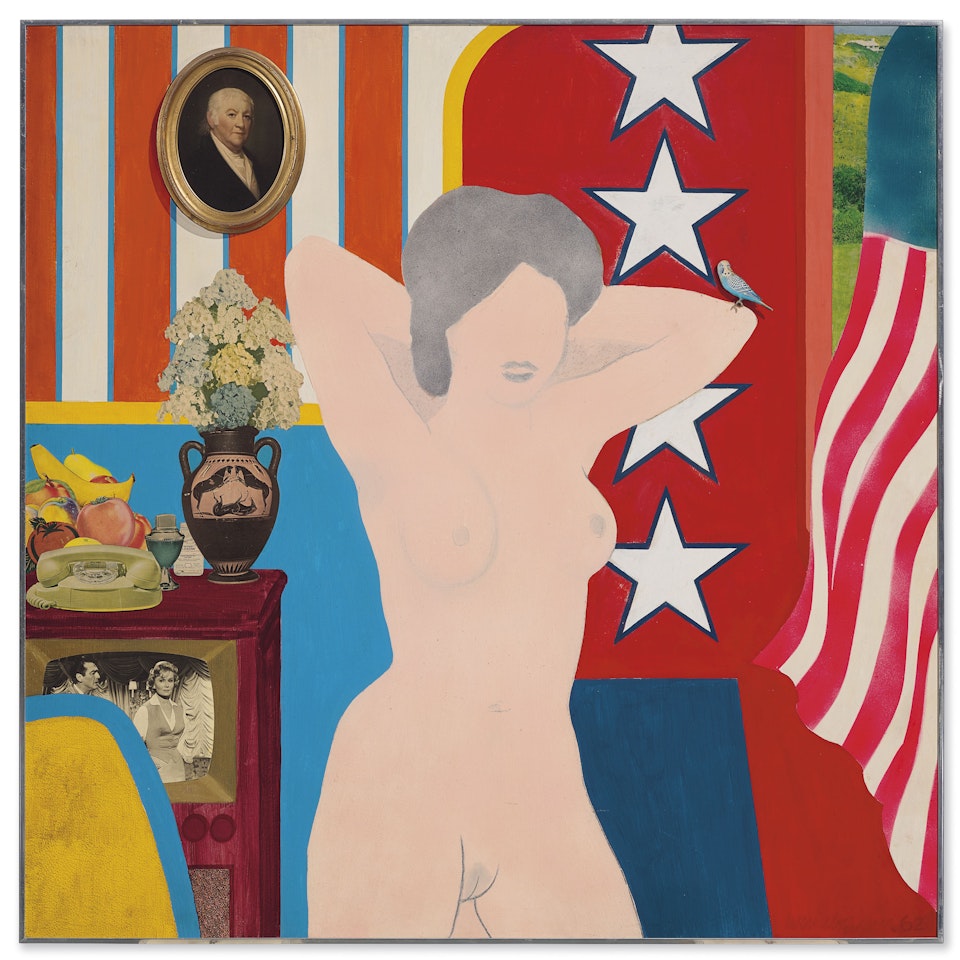 Great American Nude #34 by Tom Wesselmann