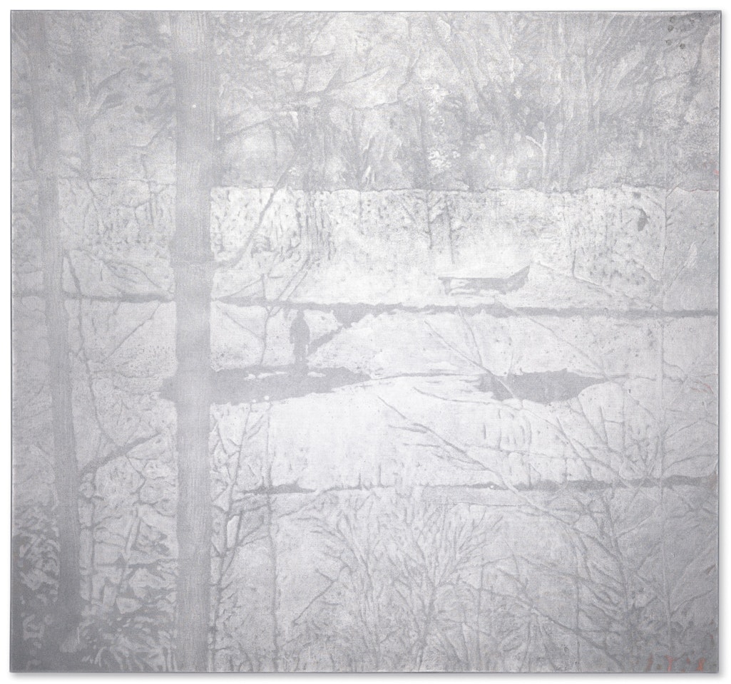Untitled (Silver Pond Painting) by Peter Doig